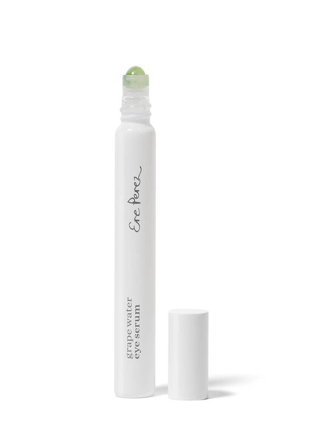 Ere Perez - Grape Water Eye Serum | Decongest, De-Puff, Tone Eye Area | Visibly Smooths + Softens Fine Lines | Peptides, Amino Acids | Vegan, Cruelty-Free, Clean Beauty (0.3 fl oz | 8 mL) - Image 1